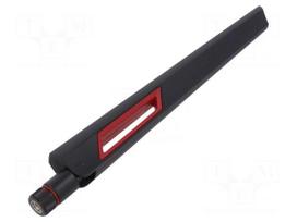 Antenna | WiFi | 5dBi | angular,twist-on,vertical | 50Ω | -40÷85°C