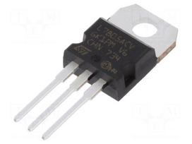IC: voltage regulator | linear,fixed | 5V | 1.5A | TO220AB | THT | L78