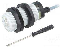 Sensor: capacitive | Range: 2÷16mm | 20÷250VAC | OUT: SCR | 2m | EC