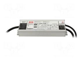 Power supply: switching | LED | 120W | 24VDC | 5A | 90÷305VAC | IP67 | 93%