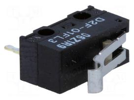 Microswitch SNAP ACTION | 1A/125VAC | 0.1A/30VDC | SPDT | ON-(ON)
