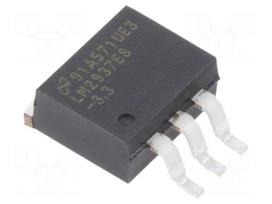 IC: voltage regulator | LDO,fixed | 3.3V | 0.5A | TO263 | SMD | LM2937