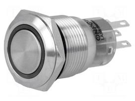 Switch: vandal resistant | Pos: 2 | SPDT | 0.5A/220VAC | 1A/24VDC | IP67
