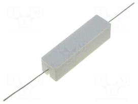 Resistor: wire-wound | 18Ω | cement | THT | 15W | ±5% | Ø0.8x35mm