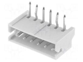 Connector: wire-board | socket | male | PIN: 6 | ZH | 1A | 50V | horizontal