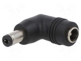 Adapter | Out: 5,5/2,1 | Plug: right angle | Input: 5,5/2,1