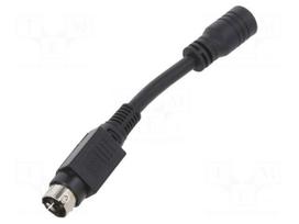 Adapter | Out: KYCON KPPX-3P | Plug: straight | Input: 5,5/2,1