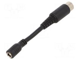Adapter | Out: DIN 5pin | Plug: straight | Input: 5,5/2,1