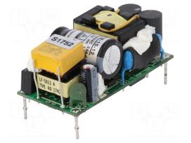 Converter: AC/DC | 15W | Uin: 80÷264VAC | 12VDC | Iout: 1.25A | OUT: 1