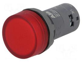 Control lamp | 22mm | CL2 | Illumin: LED | Ø22mm | IP66,IP67,IP69K | red
