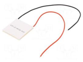 Module: Peltier | 15.4V | 6A | 40x40x3.7mm | 53.3W | ceramics | 20AWG