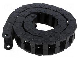 Cable chain | E14 | Bend.rad: 48mm | L: 1006mm | Int.height: 19mm