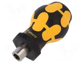 Screwdriver: screwdriver handle | ESD | STUBBY | Holder: C6,3mm | 1/4"