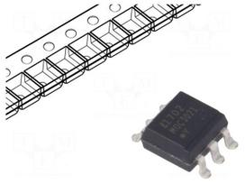 Optotriac | 5kV | Uout: 400V | without zero voltage crossing driver