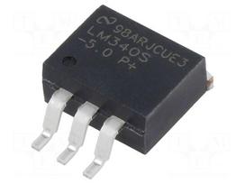 IC: voltage regulator | linear,fixed | 5V | 1.5A | TO263 | SMD | tube