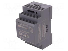 Converter: DC/DC | 60W | Uin: 18÷75VDC | Uout: 24VDC | Iout: 2.5A | DDR