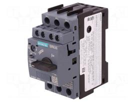 Motor breaker | 0.25kW | NO + NC | 220÷690VAC | Size: S00 | 3RV2