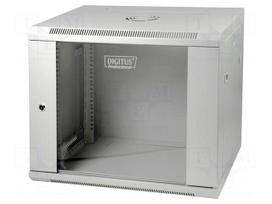 Enclosure: rack cabinet | Standard: 19" | 9U | grey | Z: 501mm | X: 600mm