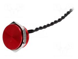 Switch: piezoelectric | Pos: 2 | SPST-NO | 0.2A/24VAC | 0.2A/24VDC