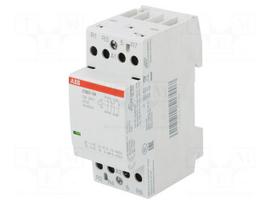 Contactor: 4-pole installation | 25A | 230÷240VAC,230÷240VDC | ESB