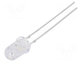 LED | red/blue | 5mm | 15° | Front: convex | 1.8÷2.6/2.7÷3.4VDC | round