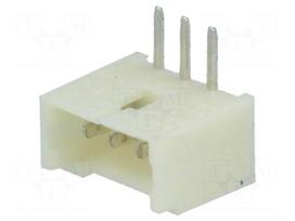 Connector: wire-board | socket | male | data | 1A | 125V | PIN: 3 | 1.25mm