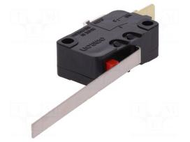 Microswitch SNAP ACTION | 16A/250VAC | 10A/30VDC | with lever | D3V