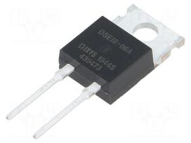 Diode: rectifying | THT | 600V | 8A | Ifsm: 100A | TO220AC | tube | 50W | 35ns