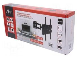 Holder: wall mounting | monitor,TV | tiltable