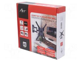 Holder: wall mounting | monitor,TV | tiltable | 400x400mm