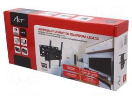 Holder: wall mounting | monitor,TV | tiltable
