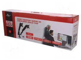 Holder: wall mounting | monitor,TV | 75x75mm,100x100mm | 10÷32"