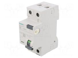 RCD breaker | Inom: 25A | Ires: 30mA | Poles: 1+N | 230/400VAC | IP20