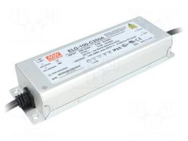 Power supply: switching | LED | 100W | 35÷72VDC | 700÷1400mA | IP65