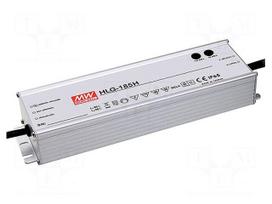 Power supply: switching | LED | 186W | 36VDC | 2.6÷5.2A | 90÷305VAC