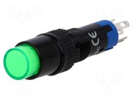 Switch: push-button | Pos: 2 | SPDT | 0.5A/250VAC | 1A/24VDC | ON-(ON)