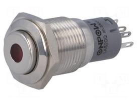 Switch: vandal resistant | Pos: 2 | SPDT | 0.5A/220VAC | 1A/24VDC | IP67