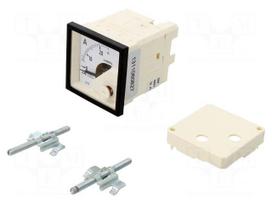 Ammeter | on panel | I AC: 0÷25A | True RMS | Class: 1.5 | 40÷72Hz | 300V
