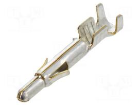 Contact | male | Universal MATE-N-LOK | brass | tinned | 0.5÷2mm2 | tape