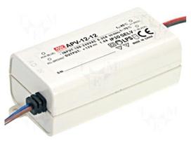 Power supply: switching | LED | 12W | 24VDC | 0.5A | 90÷264VAC | IP42