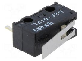 Microswitch SNAP ACTION | 1A/125VAC | 0.1A/30VDC | with lever | SPDT