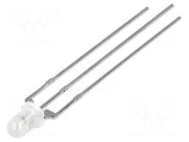 LED | red/green | 3mm | 60° | Front: convex | 1.5÷2.4/2.6÷3.6VDC