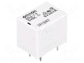 Relay: electromagnetic | Ucoil: 5VDC | SPDT | Icontacts max: 16A | PCB