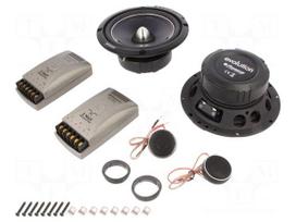 Car loudspeakers set | tweeter,woofer | 165mm | 200W | 70Hz÷20kHz | 4Ω