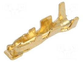Contact | female | Pico-Lock | gold-plated | 0.8÷1.15mm2 | crimped | 3A