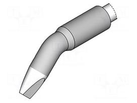 Tip | bent chisel | 3x1mm | longlife