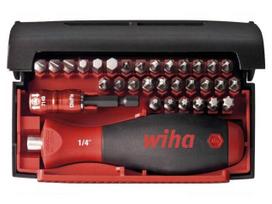 Tools set: screwdriver bits | box | Holder: C6,3mm | 1/4" | Collector