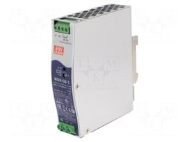 Power supply: switching | for DIN rail | 50W | 5VDC | 10A | 180÷550VAC