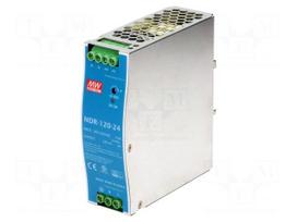 Power supply: switching | for DIN rail,slim | 120W | 48VDC | 2.5A