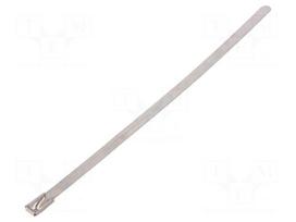 Cable tie | L: 150mm | W: 4.6mm | acid resistant steel AISI 316 | 445N
